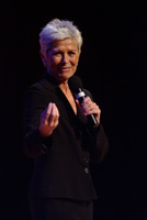 Kate Clinton Onstage